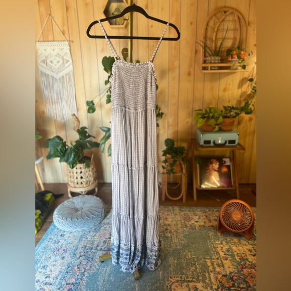 Japna Floral Boho Patterned Maxi Dress - Picture 2 of 7